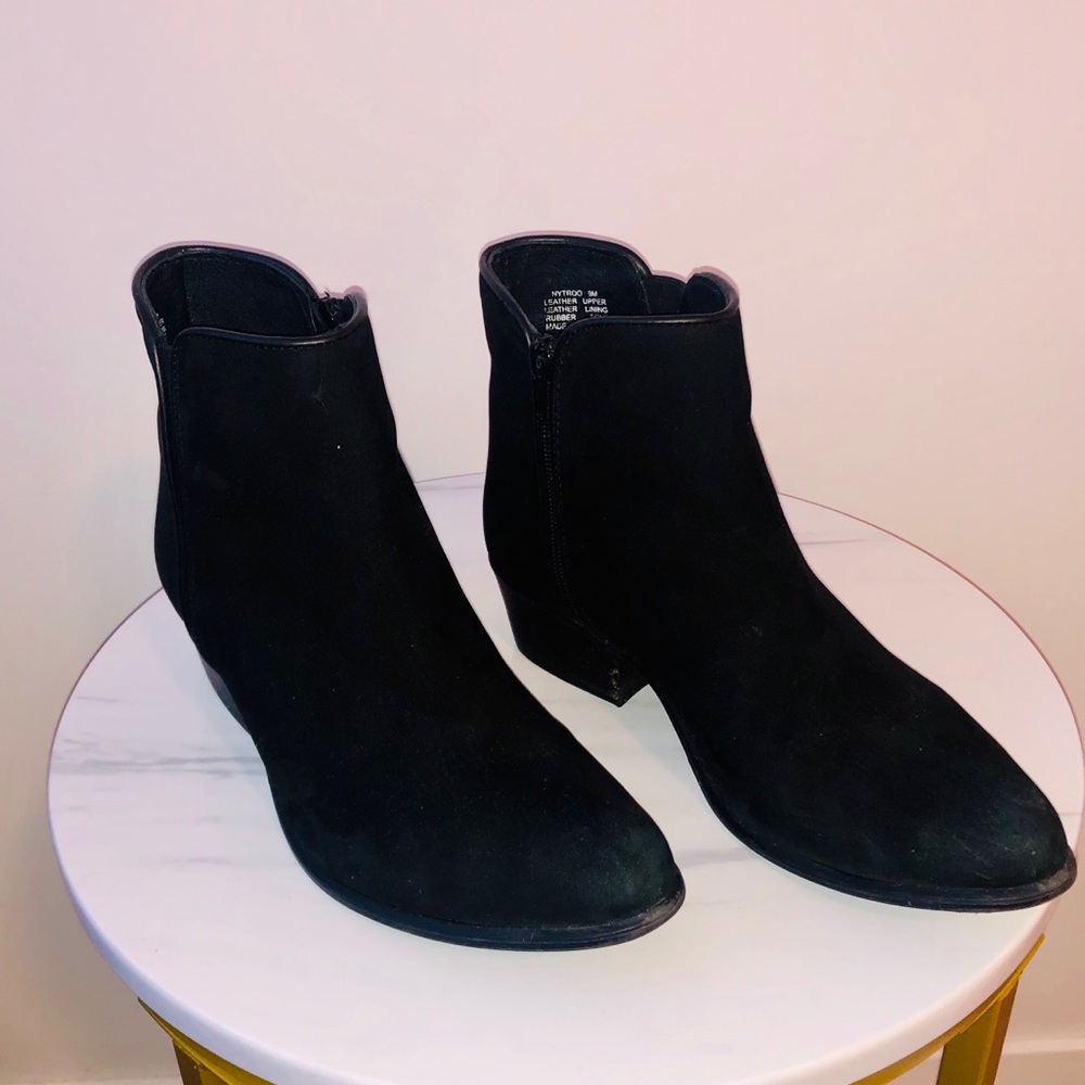 Steve Madden Black Booties